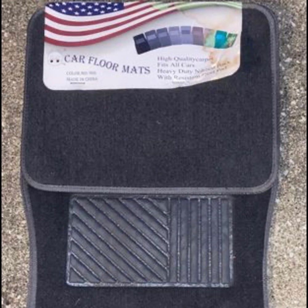 4 New Grey Car Mats